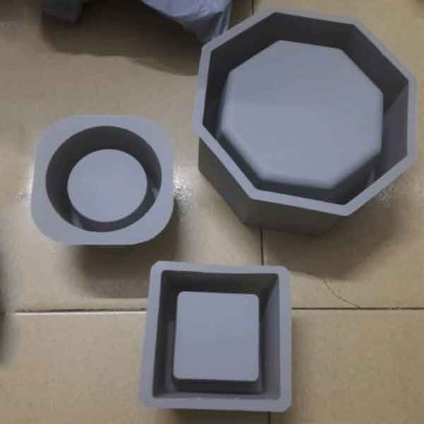 Bộ 3 khuôn chậu silicon DIY lục giác, tròn, vuông
